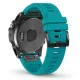 MYBANDZ Sportos szilikon óraszíj - türkiz (Garmin 26mm QF)