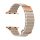 Apple Watch mágneses bőróraszíj fém csattal /bézs/ 42/44/45/49 mm