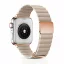 Apple Watch mágneses bőróraszíj fém csattal /bézs/ 44/45/46/49 mm