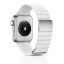 Apple Watch mágneses bőróraszíj fém csattal /fehér/ 44/45/46/49 mm
