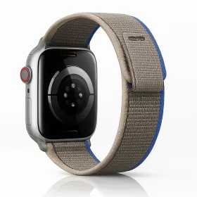   Apple Watch Trail Loop óraszíj /szürke-kék/ 44/45/46/49 mm