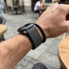 Apple Watch Trail Loop óraszíj /fekete-narancs/ 44/45/46/49 mm