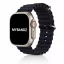 Apple Watch Ocean szilikon óraszíj /fekete/ 40/41 és 42mm