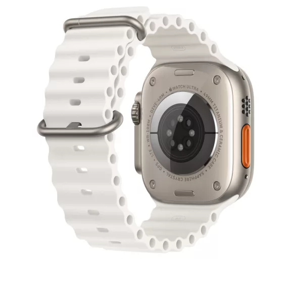Apple Watch Ocean szilikon óraszíj /fehér/ 40/41 és 42mm