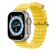 Apple Watch Ocean szilikon óraszíj /sárga/ 40/41 és 42mm
