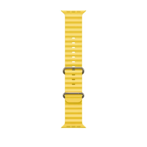 Apple Watch Ocean szilikon óraszíj /sárga/ 40/41 és 42mm