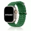 Apple Watch Ocean szilikon óraszíj /zöld/ 40/41 és 42mm