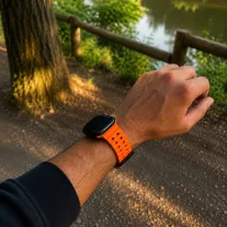 Apple Watch Dune szilikon óraszíj /narancs/ 44/45/46/49 mm