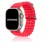 Apple Watch Ocean szilikon óraszíj /piros/ 44/45/46/49 mm