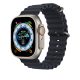 Apple Watch Ocean szilikon óraszíj /éjkék/ 42/44/45/49 mm