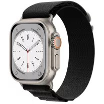 Apple Watch Alpesi szövet óraszíj /fekete/ 40/41 és 42mm
