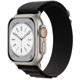 Apple Watch Alpesi szövet óraszíj /fekete/ 40/41 és 42mm