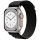 Apple Watch Alpesi szövet óraszíj /fekete/ 40/41 és 42mm