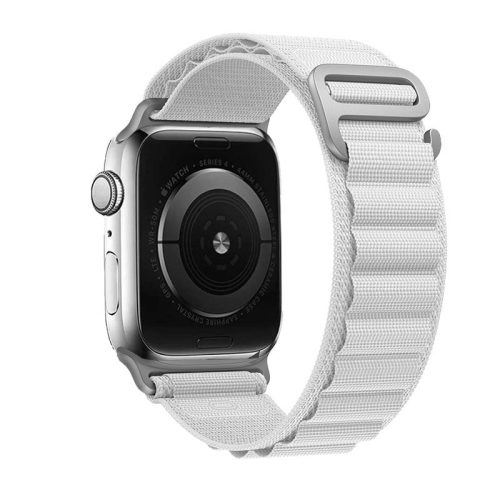 Apple Watch Alpesi szövet óraszíj /fehér/ 38/40/41 mm