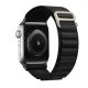 Apple Watch Alpesi szövet óraszíj /fekete/ 42/44/45/49 mm