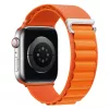 Apple Watch Alpesi szövet óraszíj /narancs/ 44/45/46/49 mm