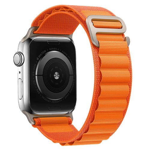 Apple Watch Alpesi szövet óraszíj /narancs/ 42/44/45/49 mm