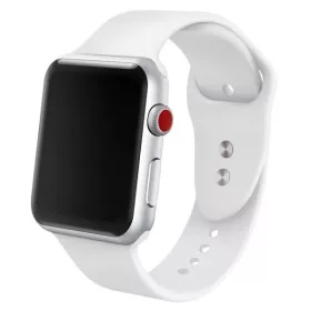 Apple Watch szilikon óraszíj /fehér/ 40/41 és 42mm