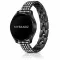 MYBANDZ Crystal fém szíj /fekete/ 22 mm