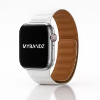   Apple Watch két részes mágneses szilikon pánt /fehér/ 40/41 és 42mm