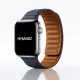 Apple Watch két részes mágneses szilikon pánt /mélykék/ 40/41 és 42mm