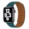 Apple Watch két részes mágneses szilikon pánt /tengerkék 44/45/46/49 mm