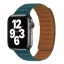 Apple Watch két részes mágneses szilikon pánt /tengerkék 44/45/46/49 mm
