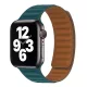 Apple Watch két részes mágneses szilikon pánt /tengerkék 44/45/46/49 mm