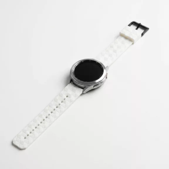 Mybandz Dimension szilikon óraszíj-fehér/20mm