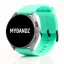 Mybandz Dimension szilikon óraszíj-menta/20mm