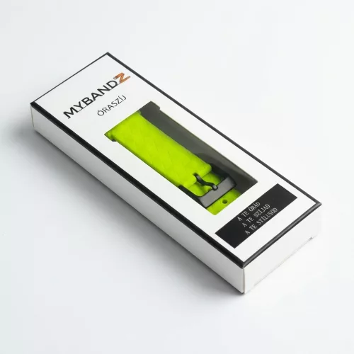 Mybandz Dimension szilikon óraszíj-lime/20mm