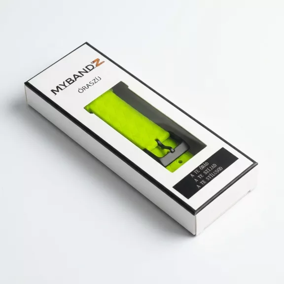 Mybandz Dimension szilikon óraszíj-lime/20mm