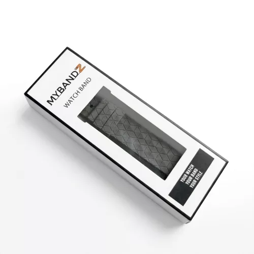 Mybandz Dimension szilikon óraszíj-szürke/20mm