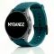 Mybandz Dimension szilikon óraszíj-zöldeskék/20mm