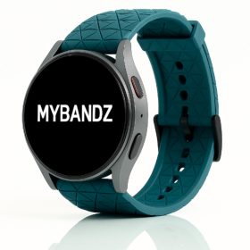 Mybandz Dimension szilikon óraszíj-zöldeskék/22mm