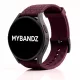 Mybandz Dimension szilikon óraszíj-bordó/22mm