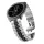 MYBANDZ Steel'o fém óraszíj /ezüst-fekete/ 20mm
