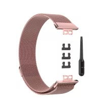 MYBANDZ Milánói fém szíj /pink-arany/-Huawei Watch Fit 1