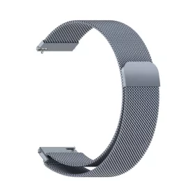   MYBANDZ Milánói mágneses fém óraszíj /antracitszürke/ 20mm