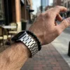 Apple Watch klasszikus fém óraszíj /ezüst/ 40/41 és 42mm
