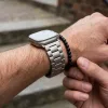 Apple Watch klasszikus fém óraszíj /ezüst/ 40/41 és 42mm