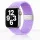 Apple Watch állítható fonott óraszíj /lila/ 40/41 és 42mm
