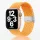Apple Watch állítható fonott óraszíj /sárga/ 40/41 és 42mm