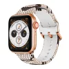 Apple Watch csatos szilikon óraszíj /kígyóbőr/ 44/45/46/49 mm