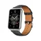 MYBANDZ Bőr szíj /fekete/-Huawei Watch Fit 2