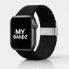 Apple Watch állítható fonott óraszíj /fekete/ 40/41 és 42mm