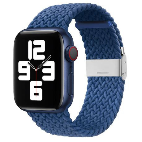 Apple Watch állítható fonott óraszíj /kék/ 38/40/41 mm