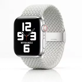   Apple Watch állítható fonott óraszíj /világos szürke/ 40/41 és 42mm