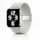 Apple Watch állítható fonott óraszíj /világos szürke/ 40/41 és 42mm