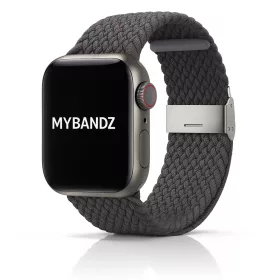   Apple Watch állítható fonott szövet óraszíj /szürke/ 44/45/46/49 mm